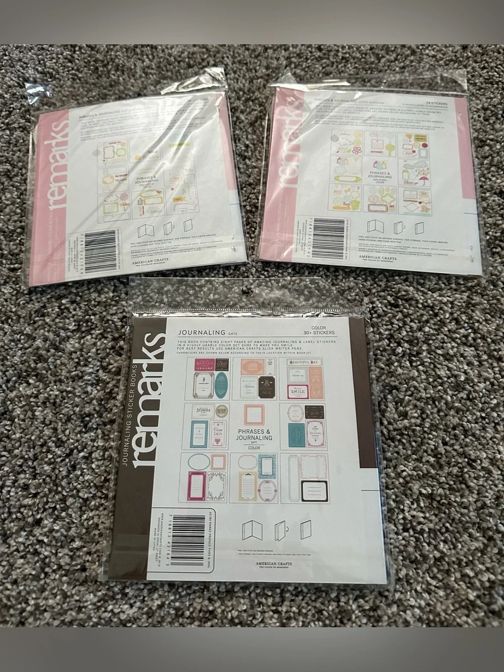 American Crafts cardmaking scrapbooking